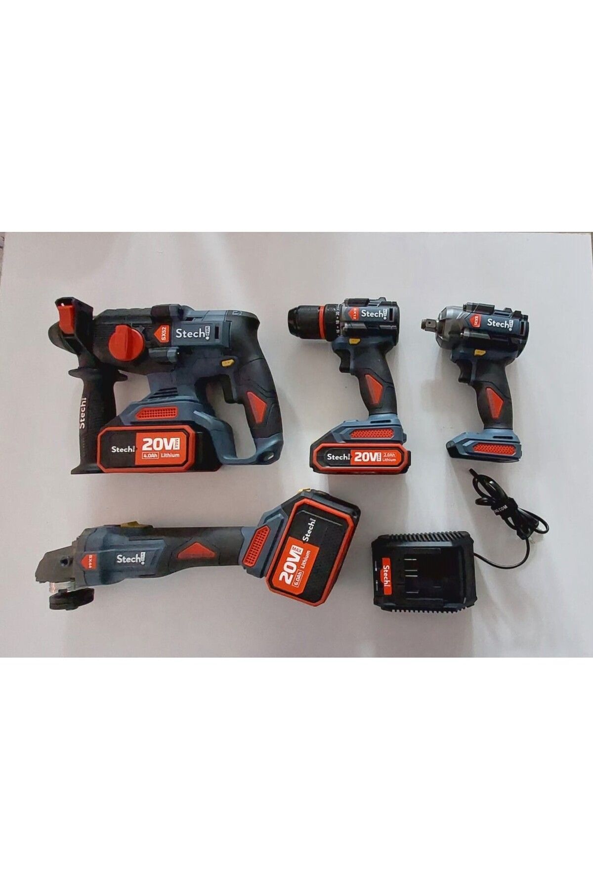 4 LÜ SET SX52-SX35-SX44-SX12 1X6 AH-1X4 -1X2 AHAH 20 VOLT