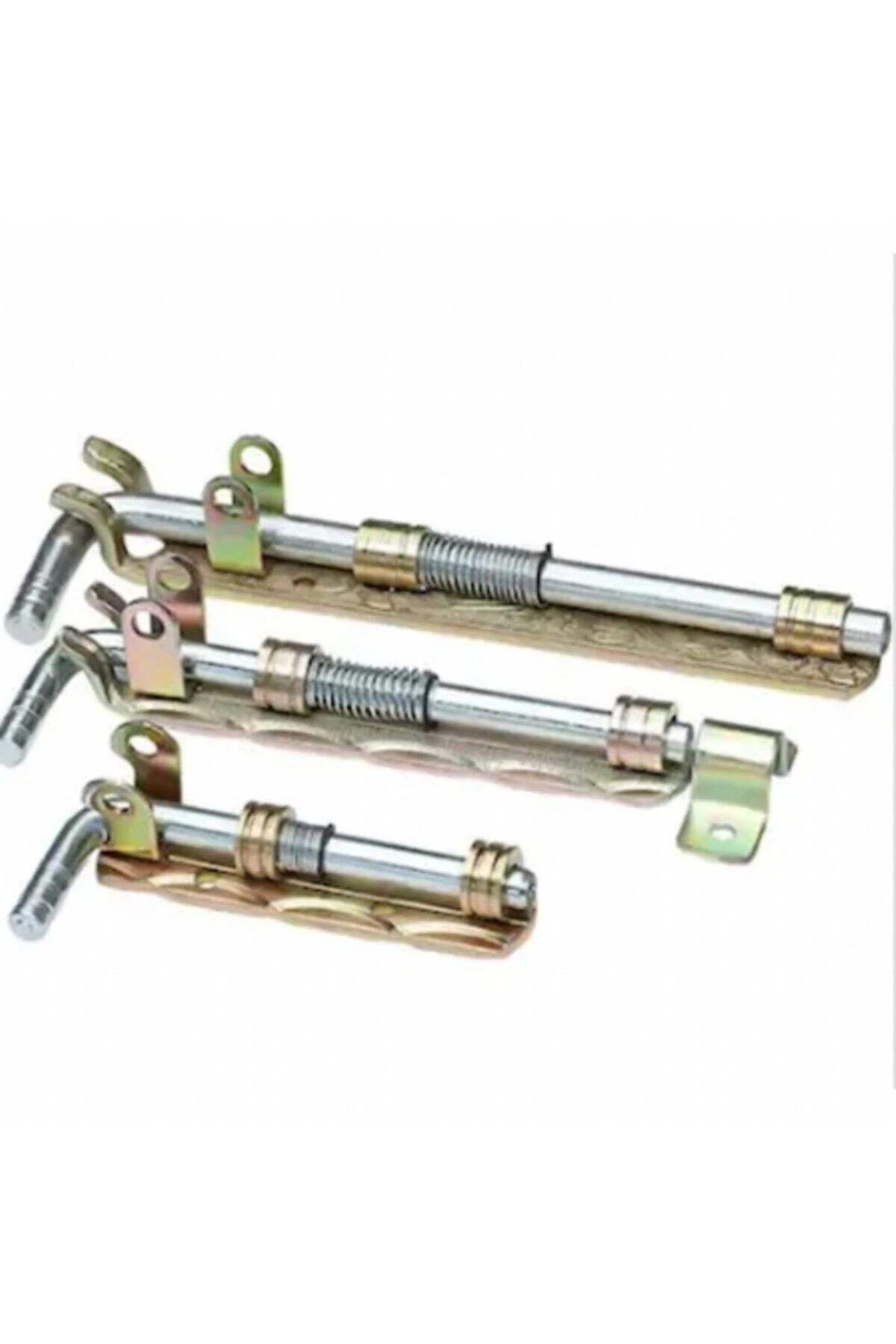 Yaylı Ferforje Demir Kapı Sürgüsü 15 Cm (150 Mm)