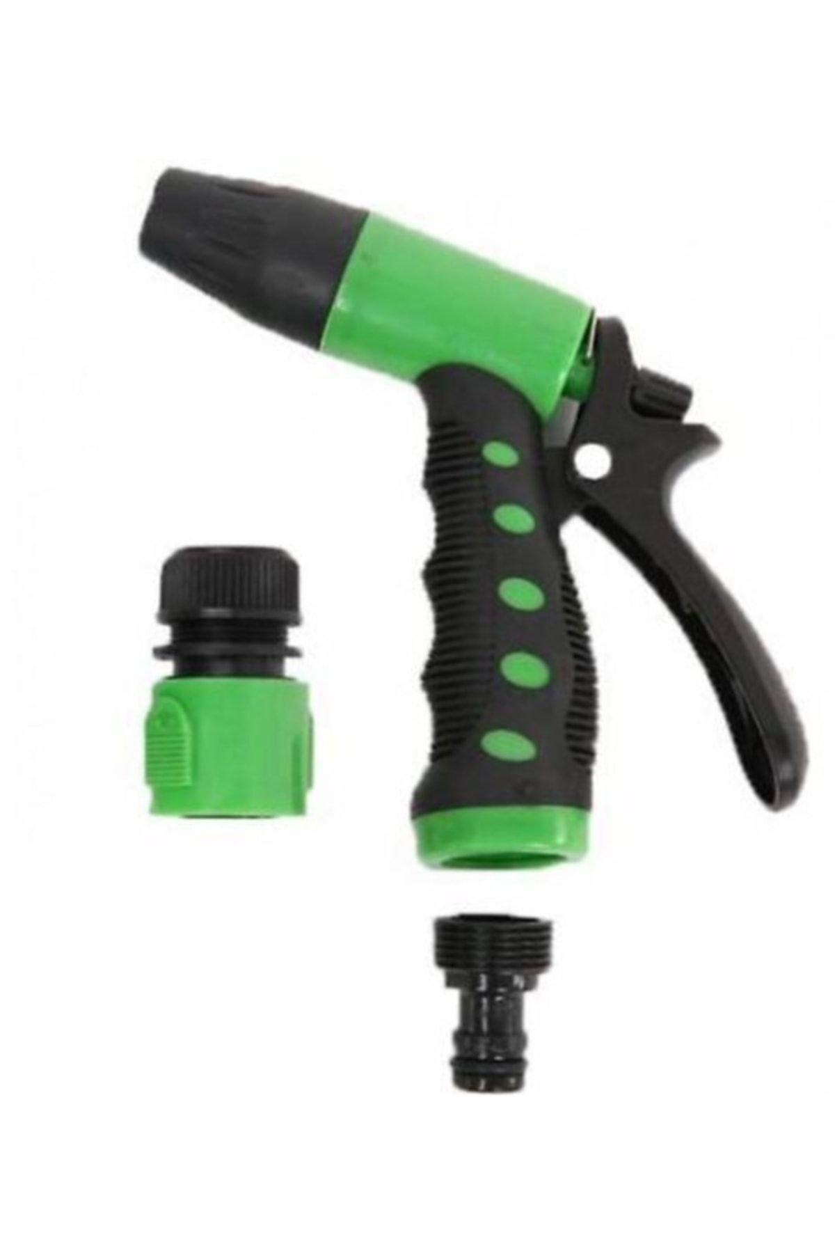 2 Fonksiyonlu 3'lü Bahçe Tarla Otomatik Sulama Tabancası Seti Hortum Bağlantısı Aparatı