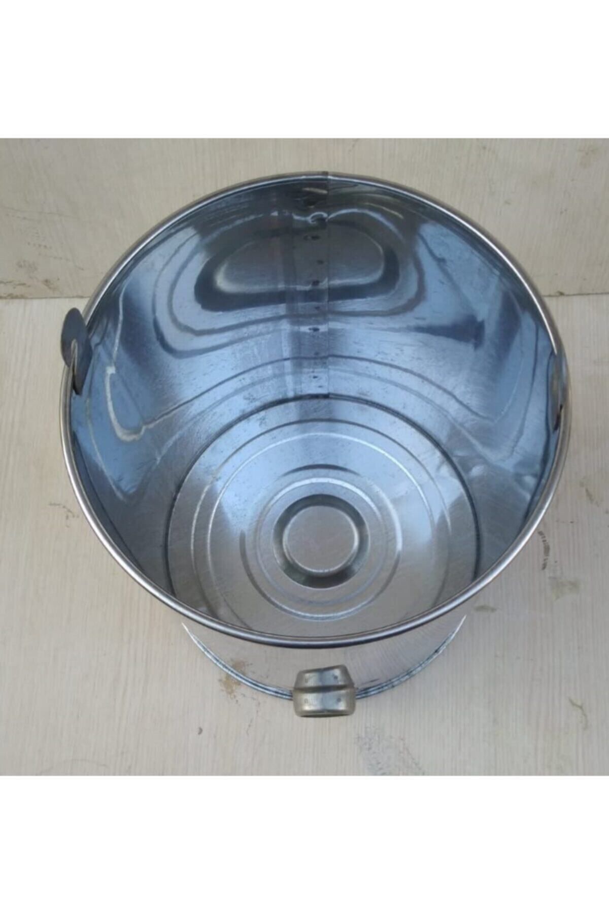 Paslanmaz Çelik Önden Delikli Soba & Küzine Kovası Sim02