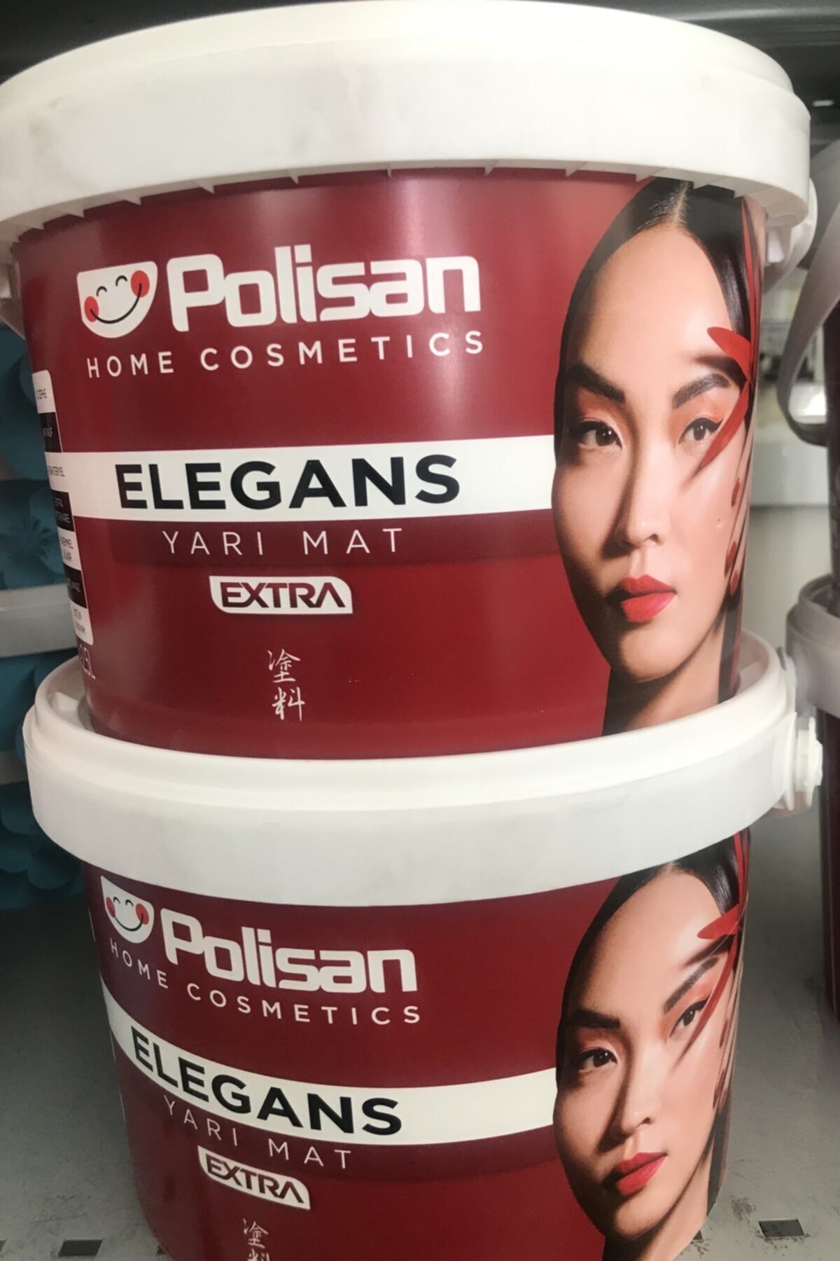 Elegansextra Yarımat Antibakteriyel Küf Önleyici Boya Renk : Grinin 20 Tonu