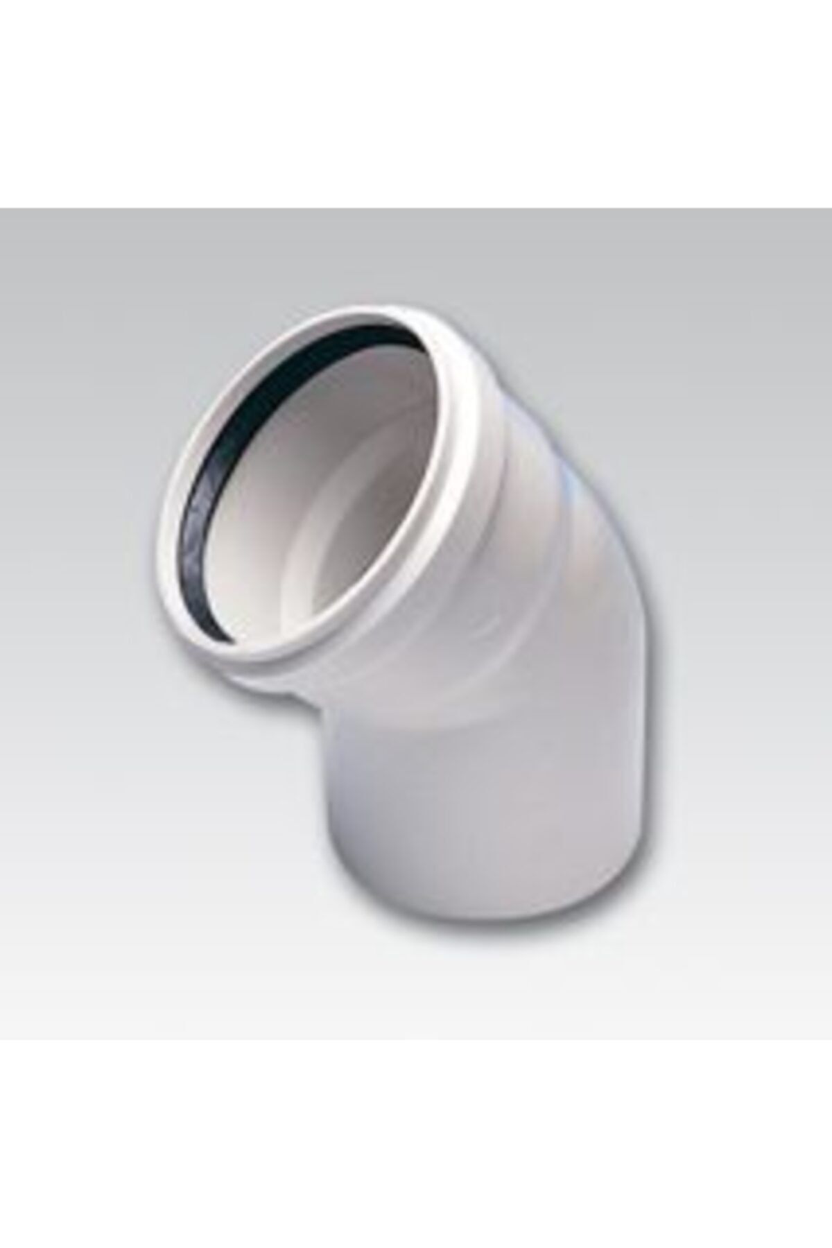 150x45 Pvc Atık Su Açık Dirsek Plastik