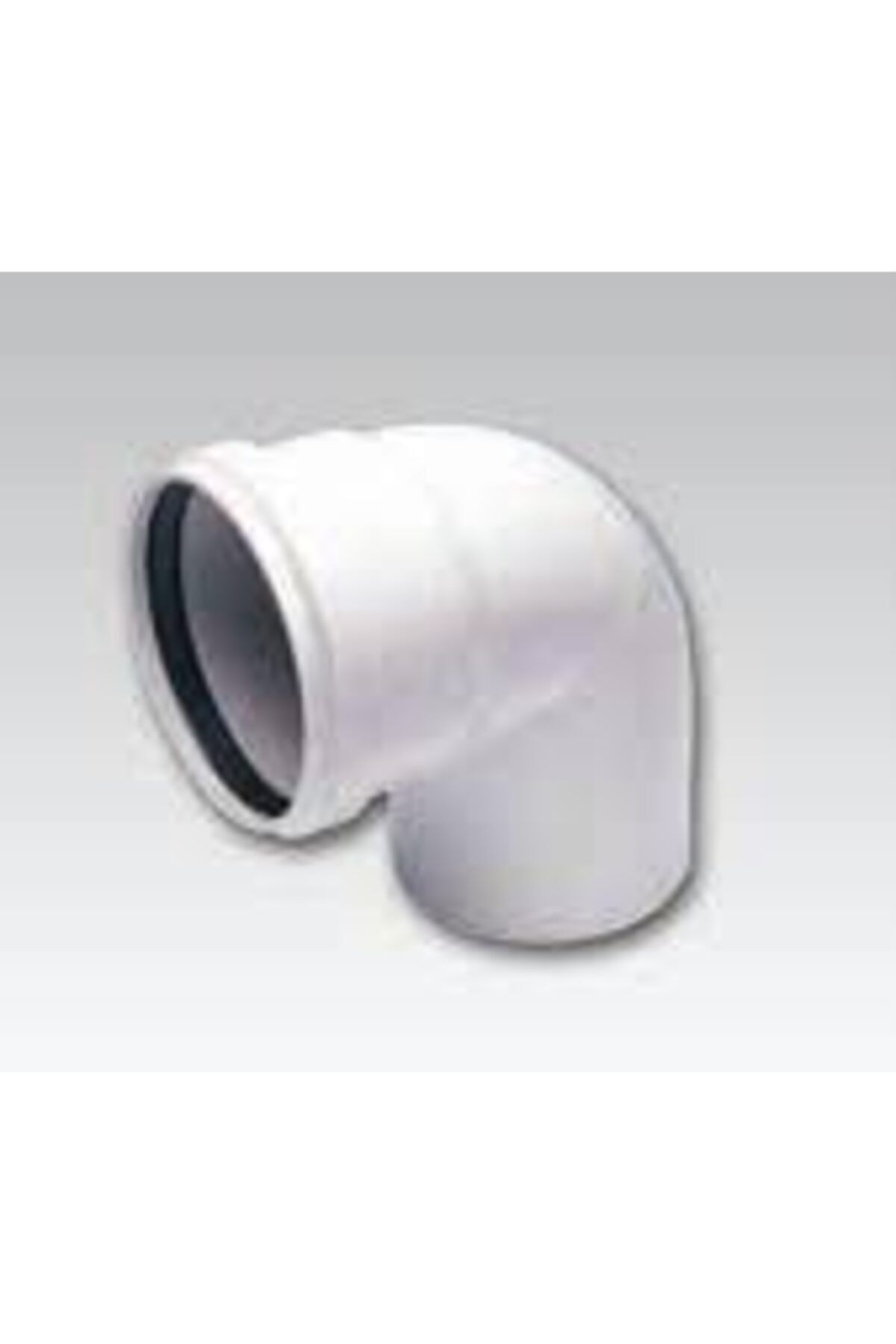 50x87 Pvc Atık Su Kapalı Dirsek Plastik