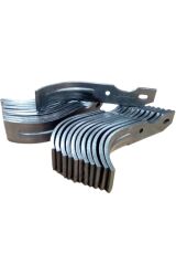 Dizel Modeller Uyumlu  Federli Süper Çelik Çapa Bıçağı 24 Adet 26 Cm