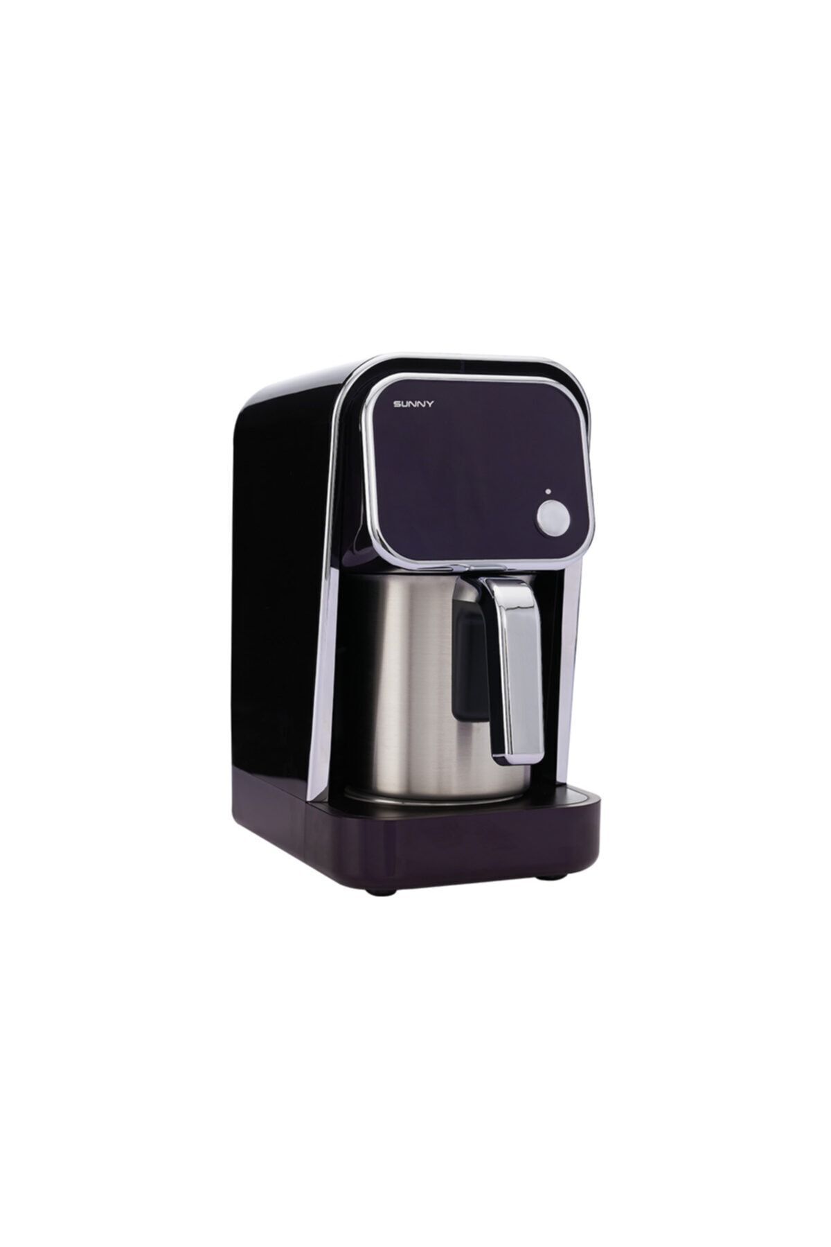 Fal Çelik Cezveli-4 Fincan Kapasiteli Türk Kahve Makinesi