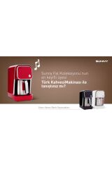 Fal Çelik Cezveli-4 Fincan Kapasiteli Türk Kahve Makinesi