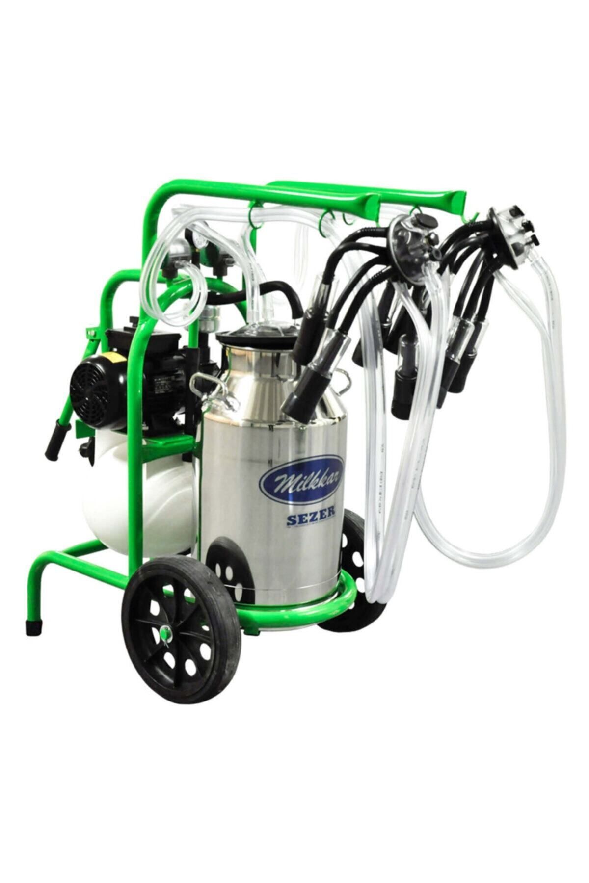 Mılkkar 2/1 Çelik Güğümlü Süt Sağım Makinesi