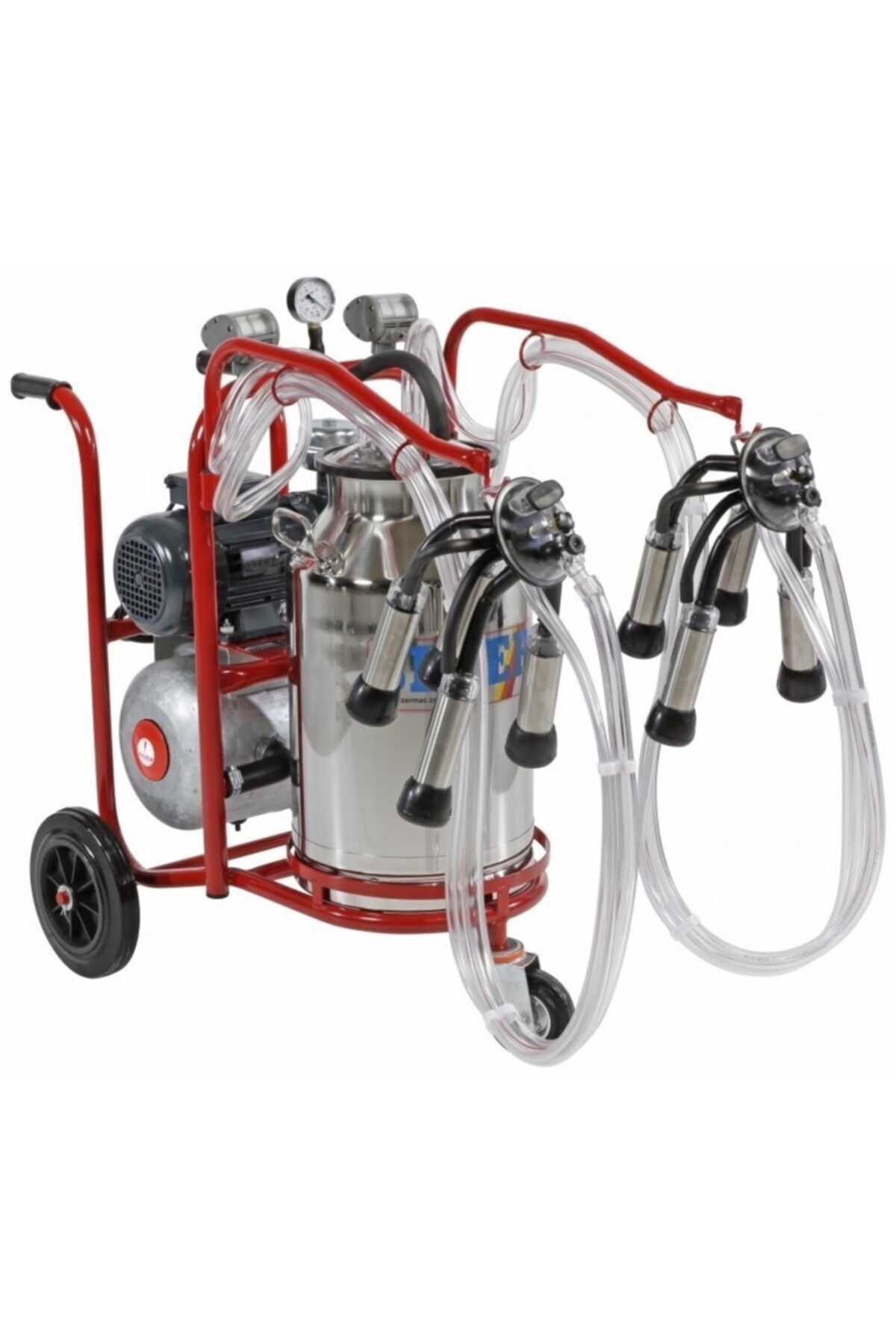 Pls 2/1 Çelik Güğümlü Süt Sağım Makinesi