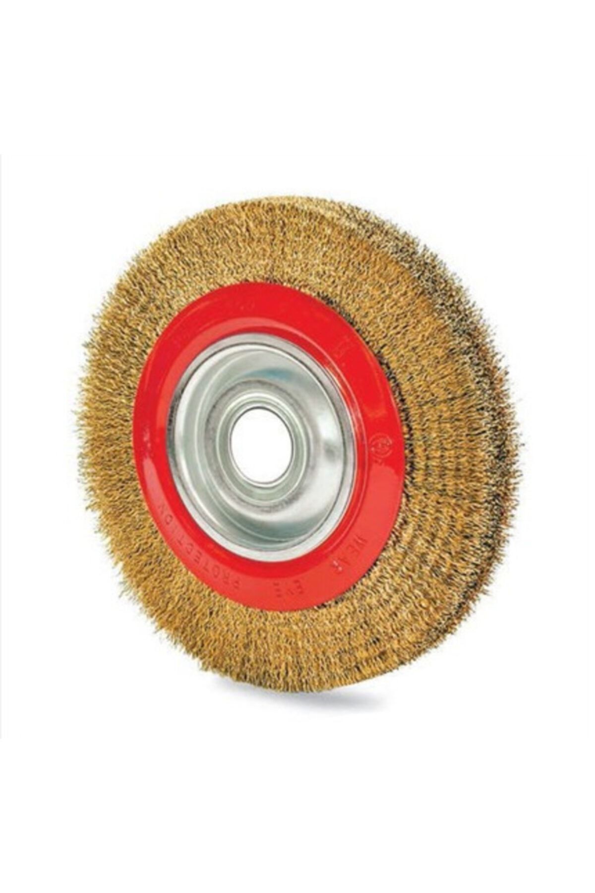 Nimaster Saçaklı Sarı Telli Dairesel Fırça 200 Mm