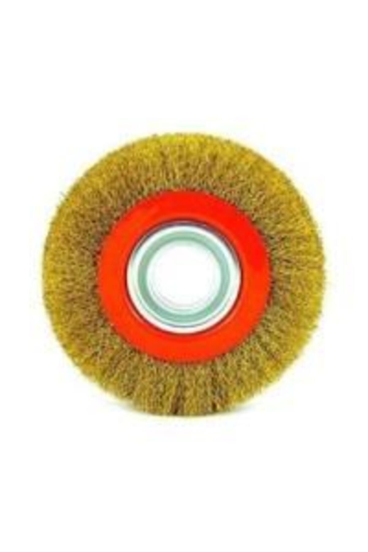 Saçaklı Dairesel Tel Fırça 175 mm