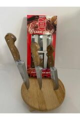 Lazbaba Çakır Usta 3'lü Bıçak Seti