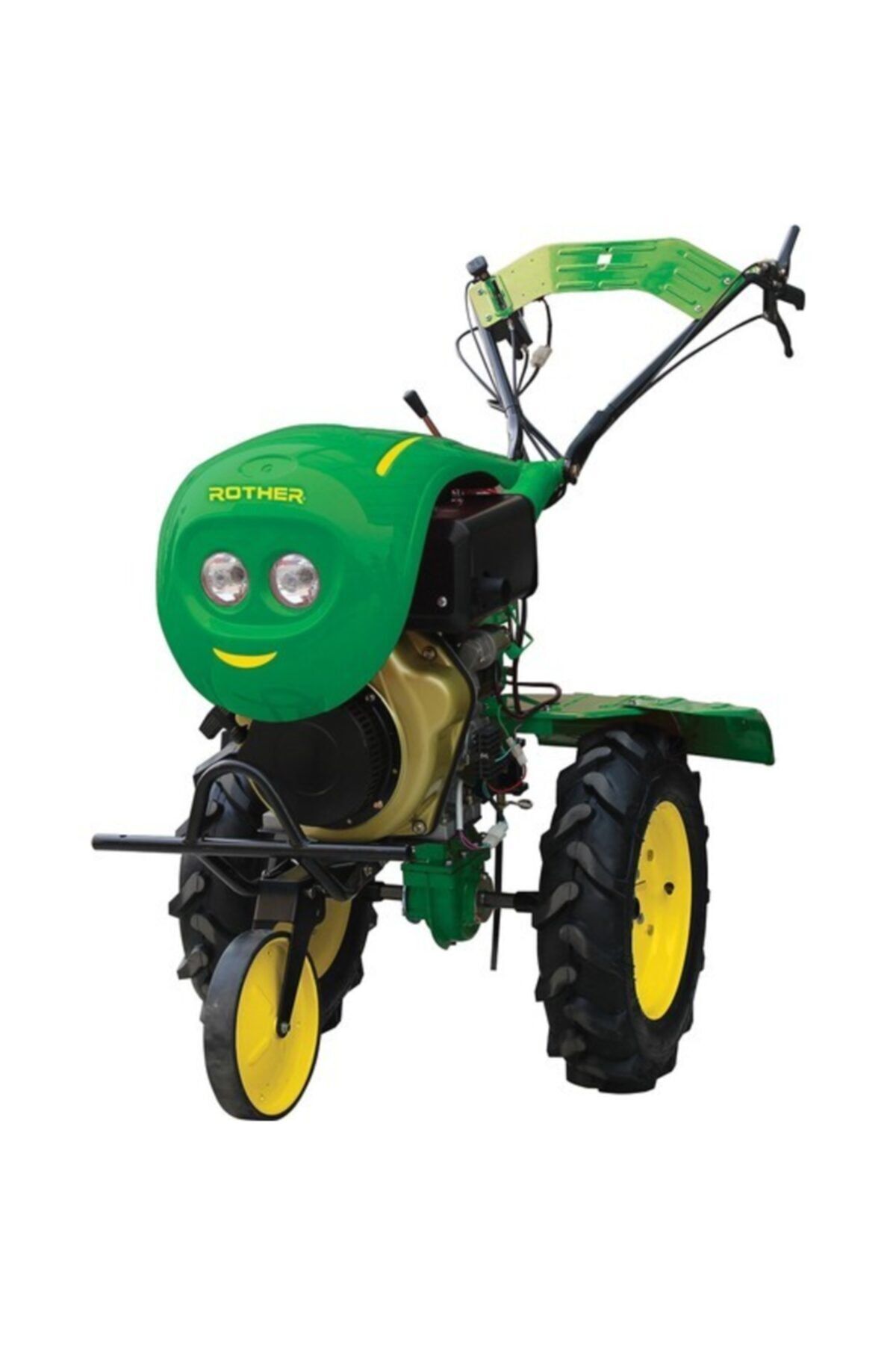 Rtr105e Dizel Çapa Makinası Marşlı Şanzımanlı 7 Hp 3+1 Vites