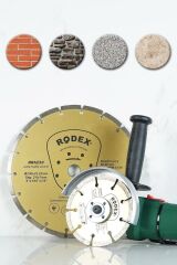 Rra115 Soketli Tip Elmas Kesme Diski Tuğla, Granit, Mermer 115mm